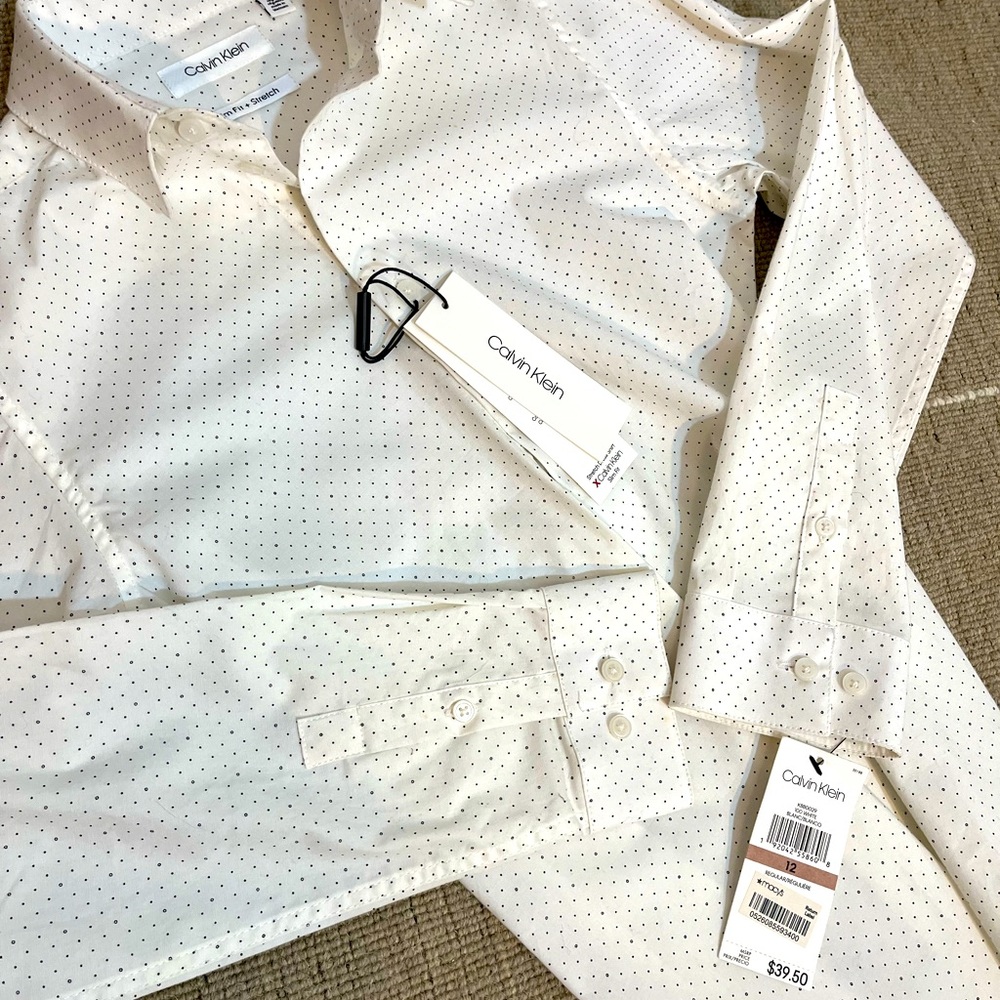 Calvin Klein Slim Fit Dress Shirt